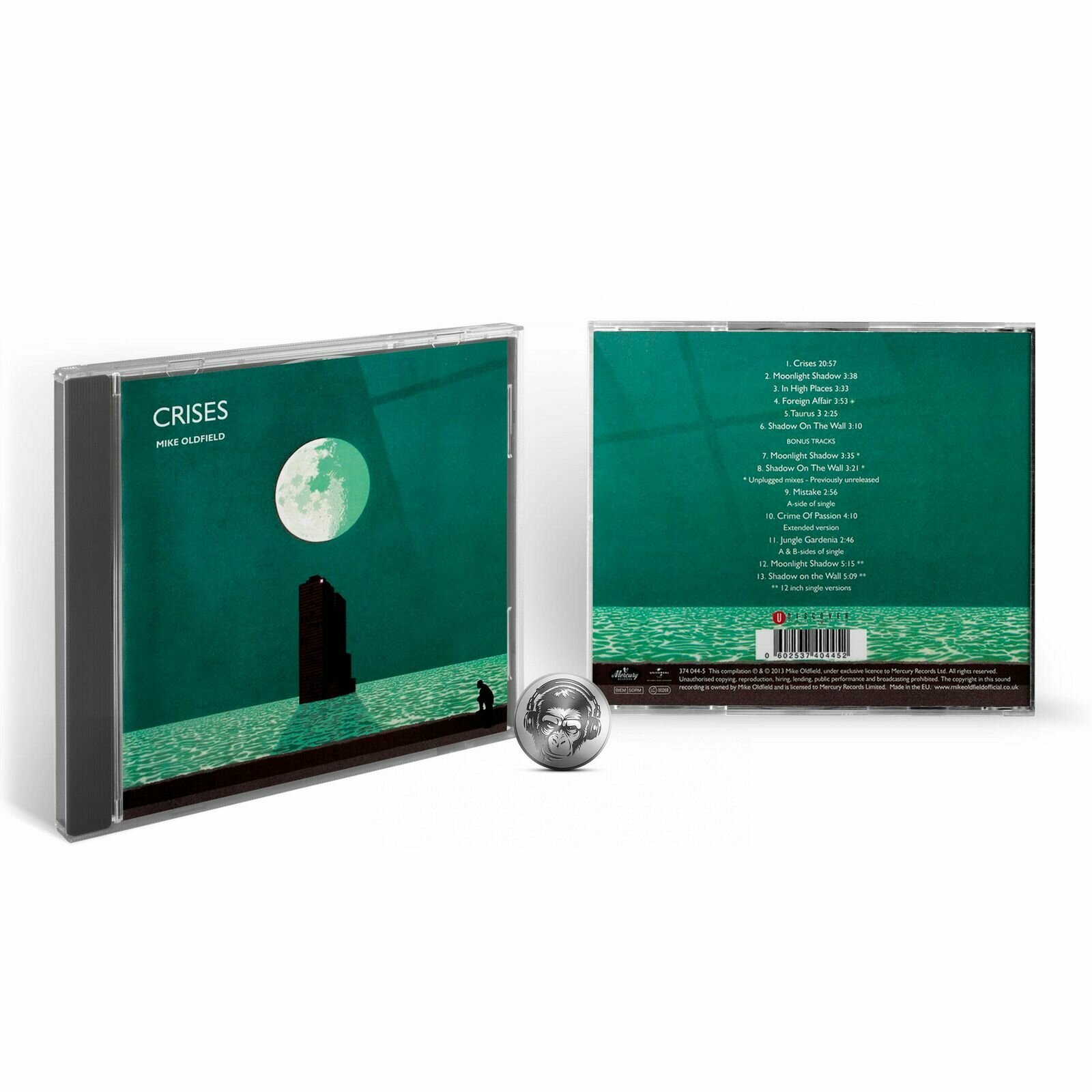 Mike Oldfield - Crises (1CD) 2013 Mercury, Jewel Аудио диск
