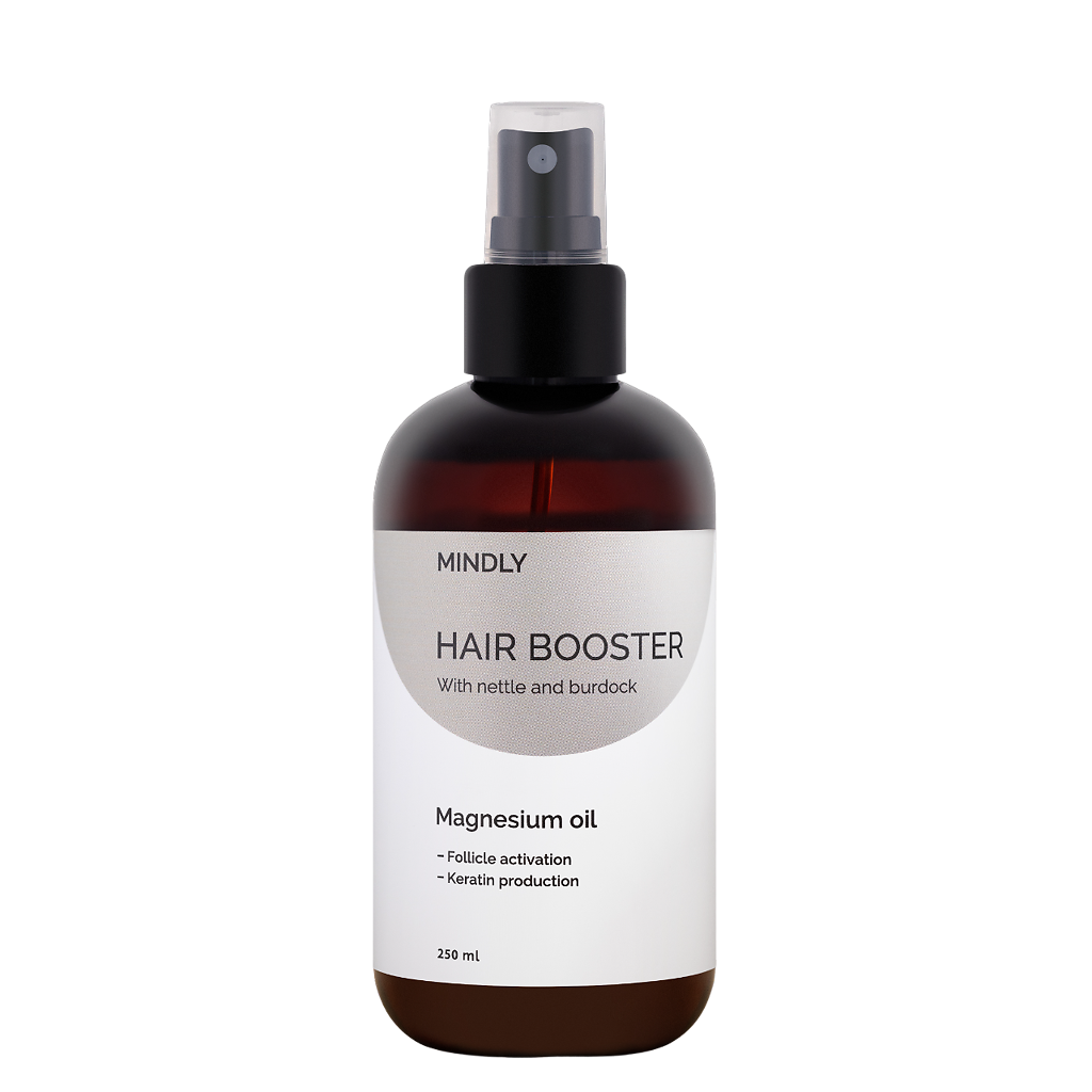 MINDLY Магниевое масло для волос Hair Booster спрей фл 250 мл 1 шт