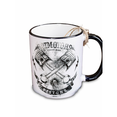 Кружка керамическая HOT MOTORS 