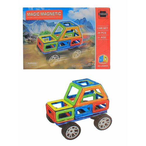 Конструктор магнитный Magic Magnetic 26 деталей JH8884 910₽