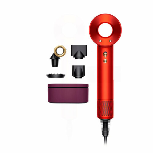 Фен Dyson Supersonic Topaz Orange с Набором Расчесок в Подарок Стиль и Высокие Технологии 4600000₽
