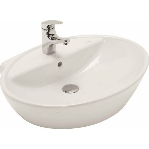 Раковина подвесная 57 см Sanitana Soft S10015836200000, белый