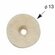 PF20 Шайба для крепления ремня, войлок, белая, комплект 20 шт, Paxphil