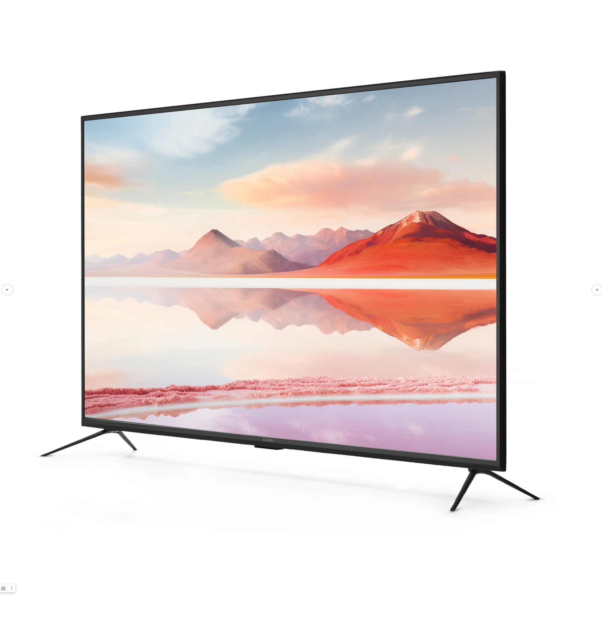 65” Телевизор Tuvio 4K ULTRA HD DLED на платформе YaOS, STV-65DUBK1R, черный