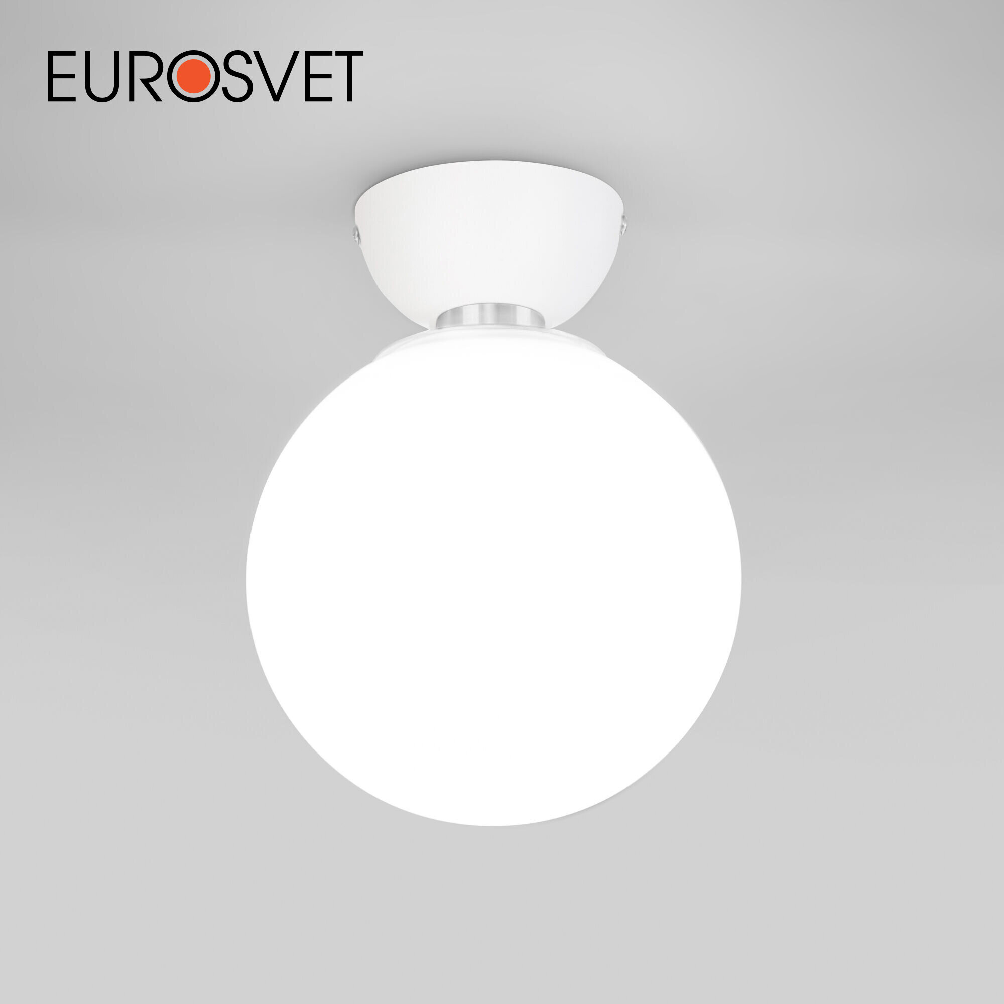 Потолочный / настенный светильник Eurosvet Bubble 30197/1 цвет белый IP20