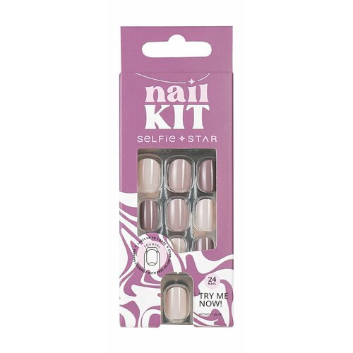 Набор для коротких ногтей Selfie Star Nude Rhapsody