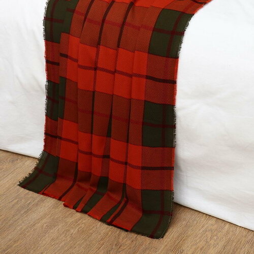 Плед Рио 150х200см красный 180гм хл 25 акрил 75 1028₽