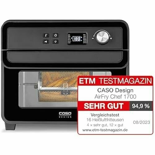 Аэрогриль Caso 3000 1700Вт Черный 34463₽