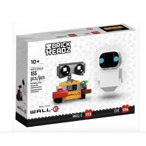 фото Конструктор валли и ева / 155 деталей lari (bela)