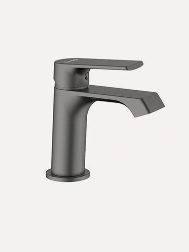 Изображение товара Смеситель для раковины Frap F1071-9, однорычажный, латунь, цвет оружейная сталь