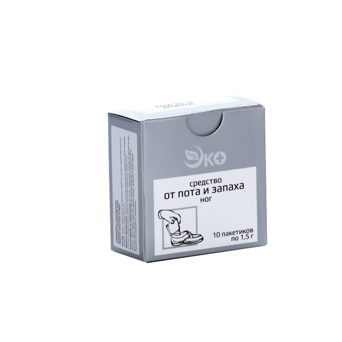 Средство Эко от пота и запаха д/ног, 10 шт.