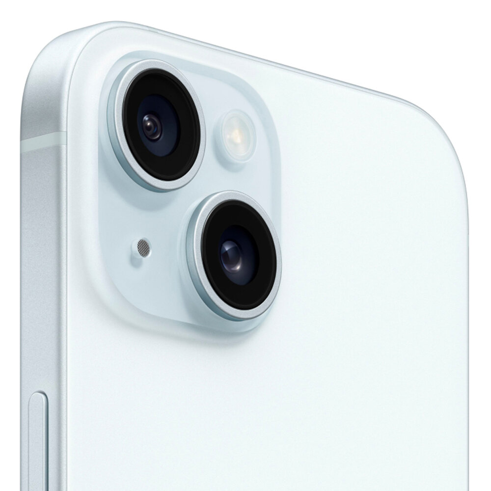 Смартфон Apple iPhone 15 256 ГБ, Dual: nano SIM + eSIM, Голубой (без RuStore) — фото 1