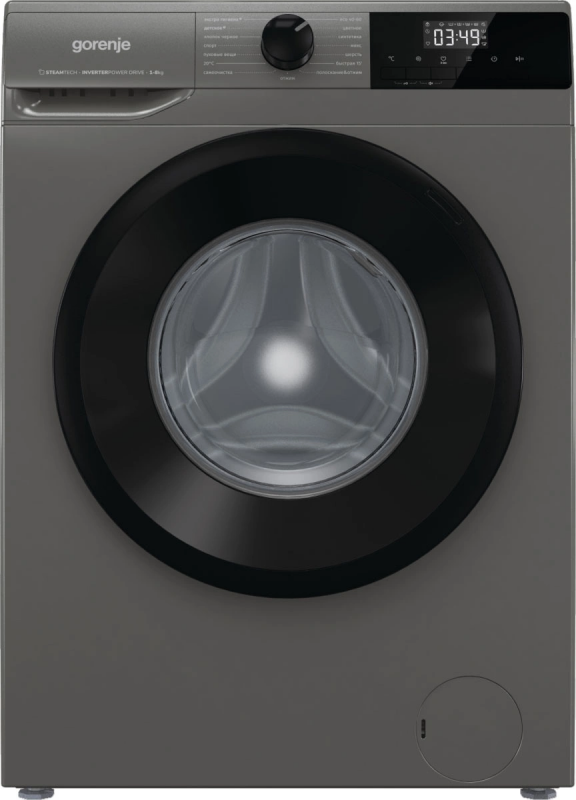 Стиральная машина Gorenje WNHPI84AS/AR, темно-серый
