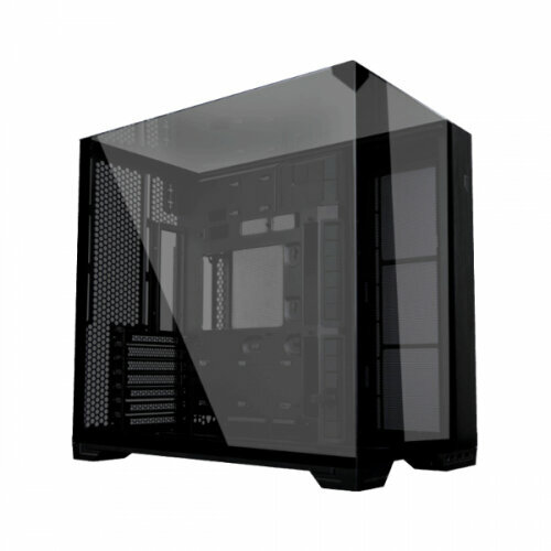 Корпус ATX Lian Li O11 Vision Compact, Midi-Tower, без БП, черный 