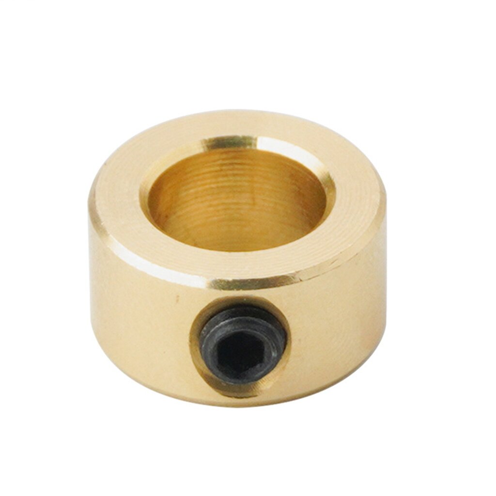 6/8/9/9.5/10mm Drill Bit Tools Brass Depth Stop Collars Ring Positioner Ring For Woodworking Drill Locator