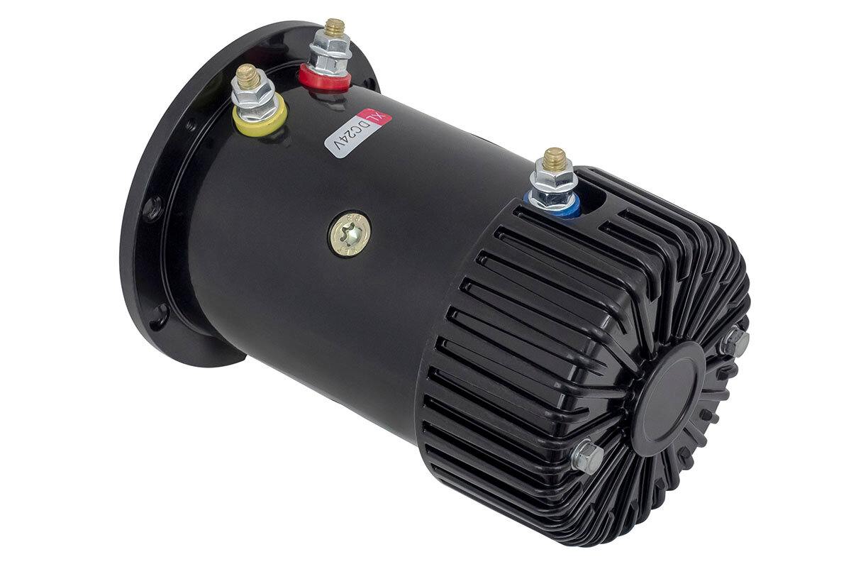 Мотор для лебедки Runva EWB9500-Q24V, выходная мощность: 3.3 кВт / 4.4 л. с. — фото 1