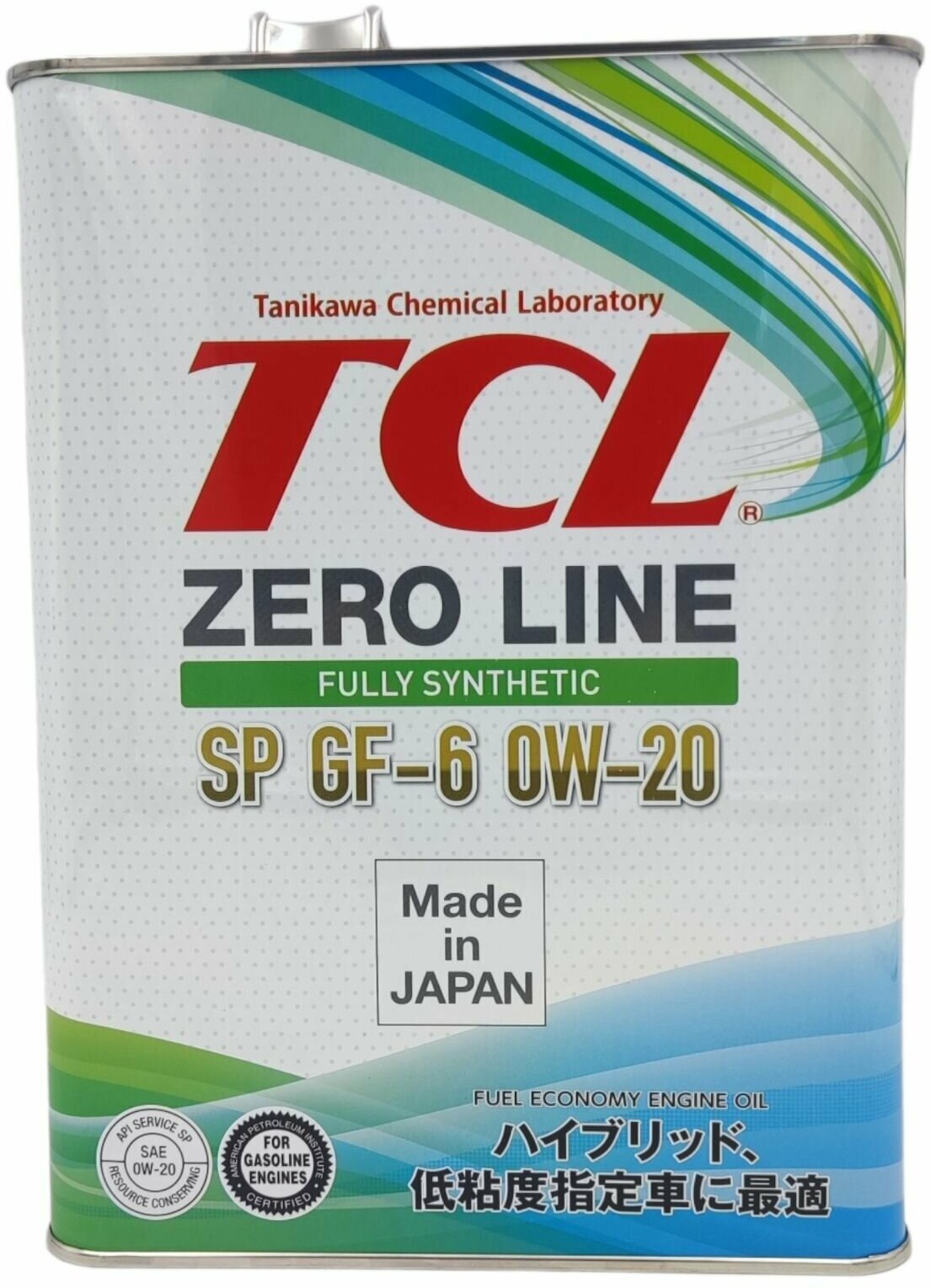 Обзор: Моторное масло TCL Zero Line Fully Synth, Fuel Economy, SP, GF-6, 0W20, 4л арт. Z0040020SP 1741010