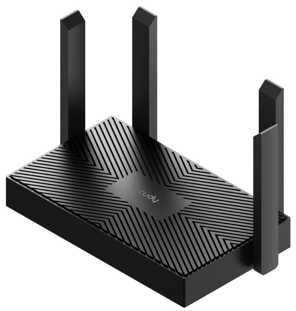 Роутер Cudy WR1500 AX1500 функции линии связи MU-MIMO и OFDMA Wi-Fi 6 черный — фото 1