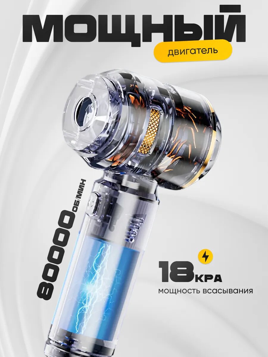 Пылесос автомобильный — фото 1