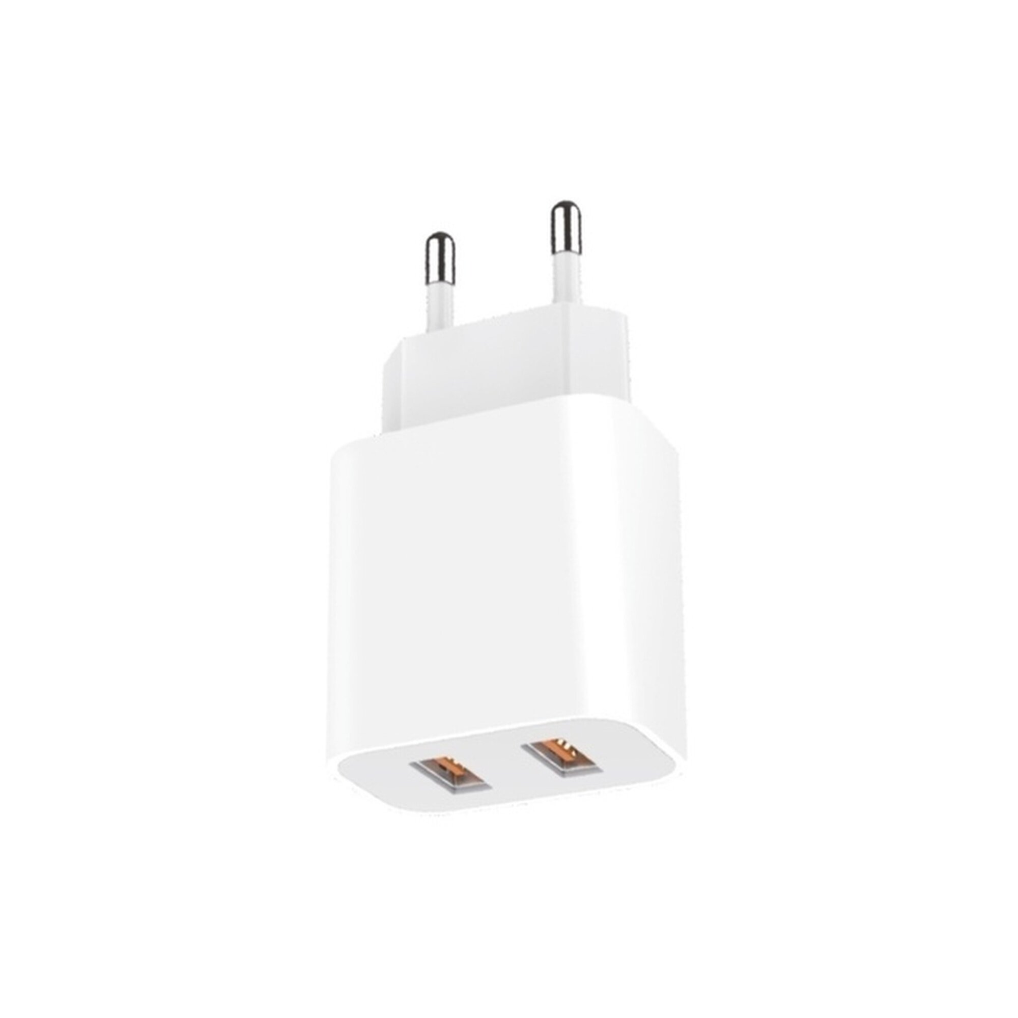 Сетевое зарядное устройство GoPower GP2U 2 USB 2.4 А белое
