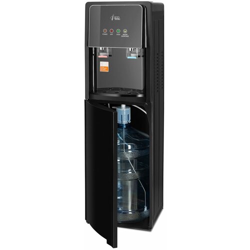 Кулер Ecotronic "A5-LXE", напольный, черный, с защитой, нижняя загрузка бутылок