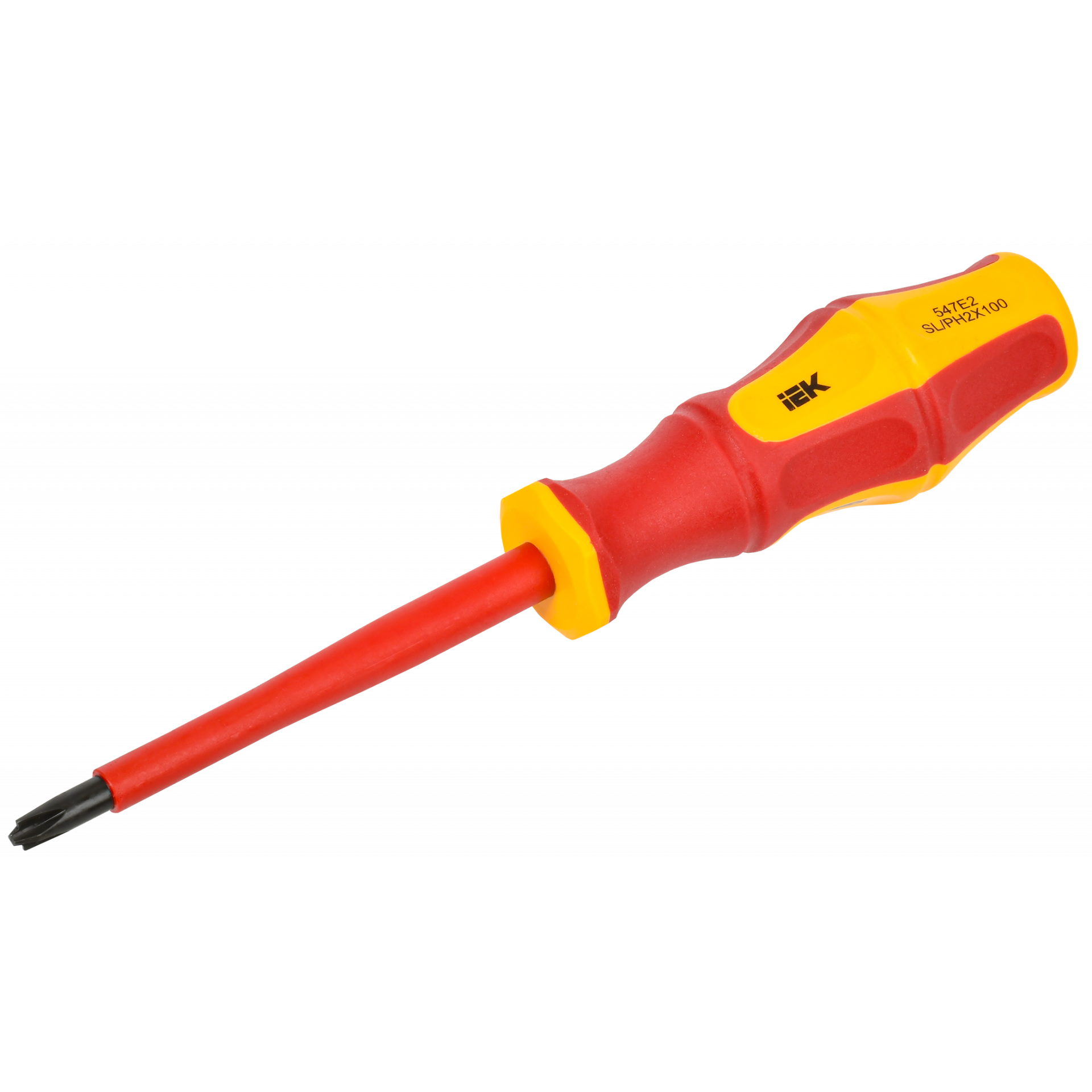 ARMA2L 3 Отвертка диэлектрическая PH/SL2х100 К3 IEK A2L3-SC30-K3-HS-20-100 (1 шт.)