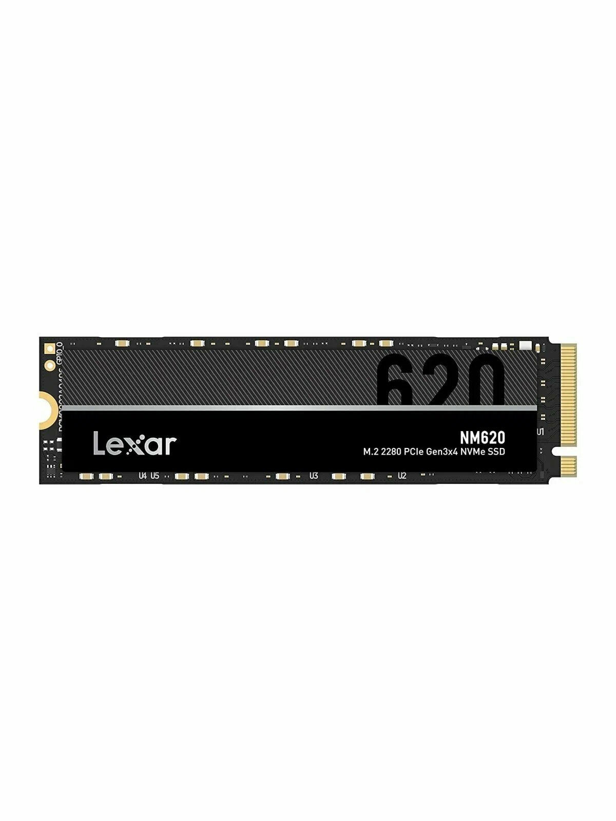 Твердотельный накопитель Lexar NM610/NM620 512GB, M.2, PCIe, 3300MB/s, без радиатора
