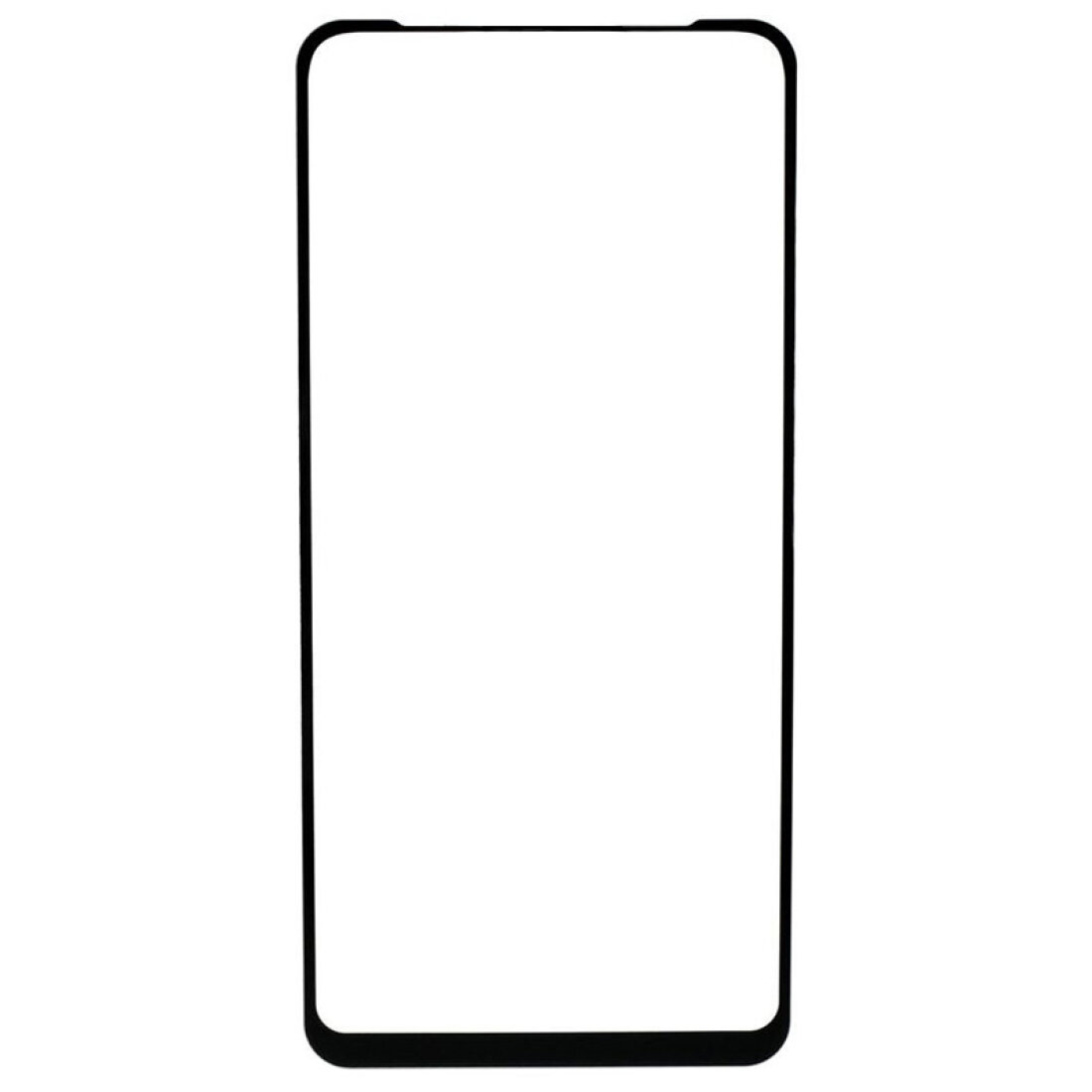 Защитное стекло на Infinix Note 30 Vip, прозрачное с черной рамкой, X-CASE