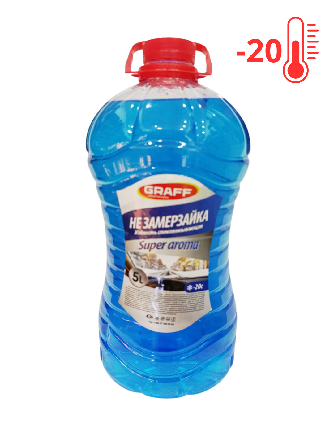 Незамерзающая жидкость для омывателя окон GRAFF Super Aroma -20°C
