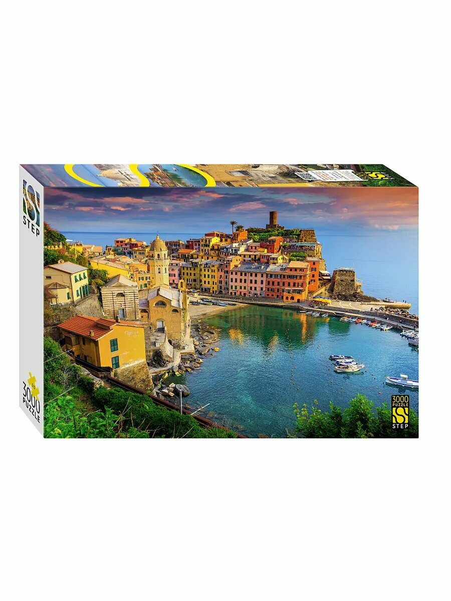 Пазлы 3000 элементов для взрослых "Вернацца. Италия"