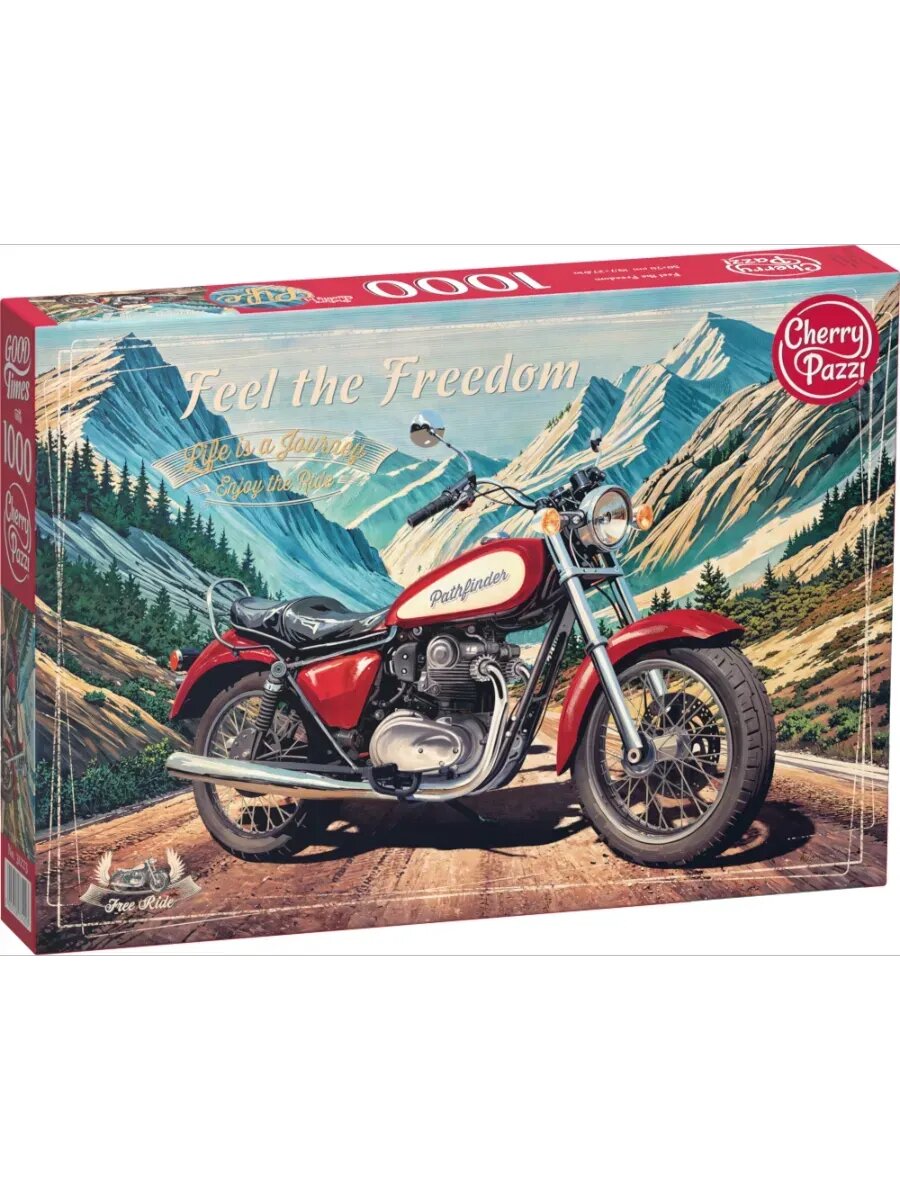 Пазл для взрослых 1000 элементов Почувствуй свободу