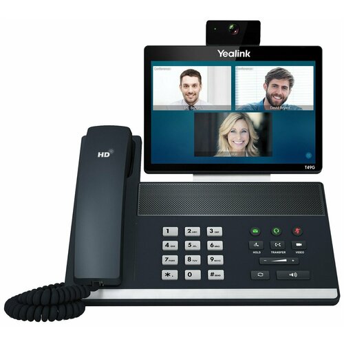 VoIP-телефон Yealink SIP VP-T49G voip телефон yealink sip t58w pro hd камера cam50 серый