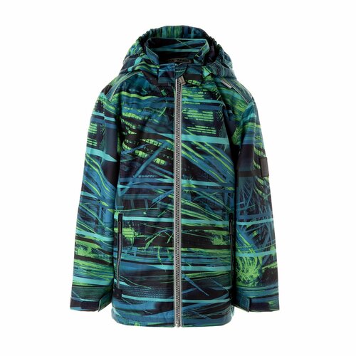 Куртка Huppa, размер 140, бирюзовый, зеленый куртка huppa размер 140 бирюзовый