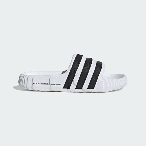 фото Шлепанцы adidas originals adilette 22 slides, размер 9 uk, белый