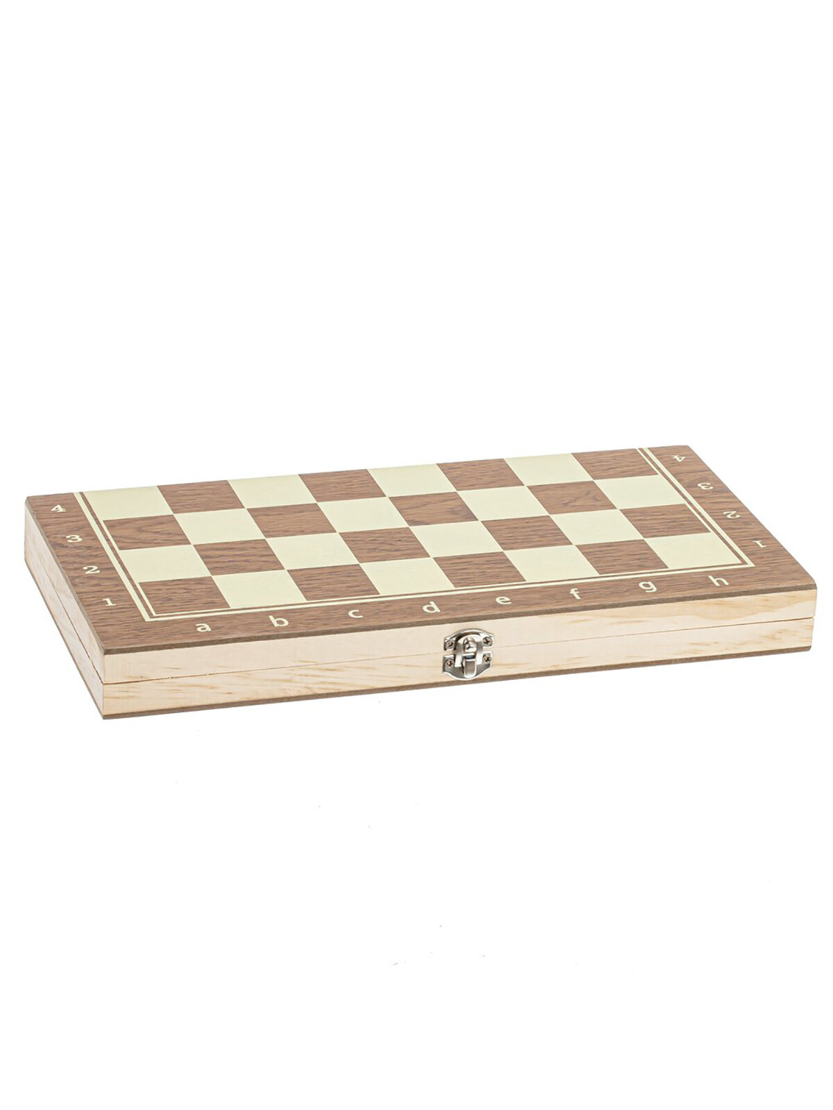 Шахматы шашки нарды 3 в 1 Remecoclub деревянные 29x14,5x3 см