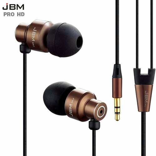 Наушники JBM MJ8600 с металлическим корпусом, супербасами и чистым звуком