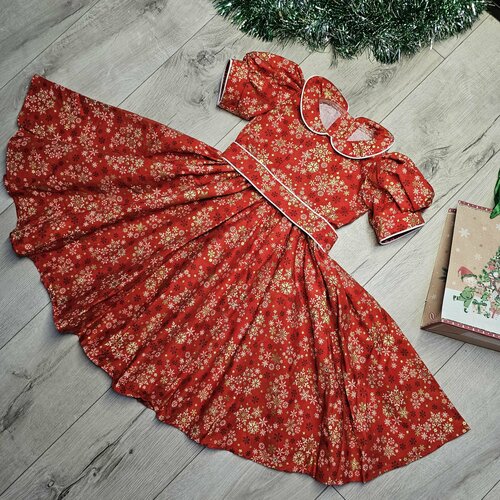 фото Платье, размер 92/52, красный dresskona