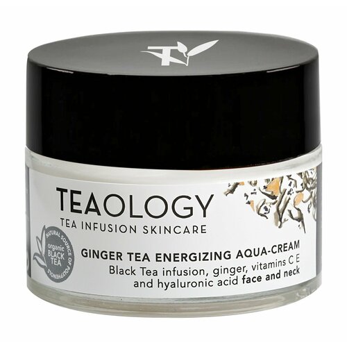 Восстанавливающий аква-крем для лица с черным чаем / Teaology Ginger Tea Energizing Aqua-Cream