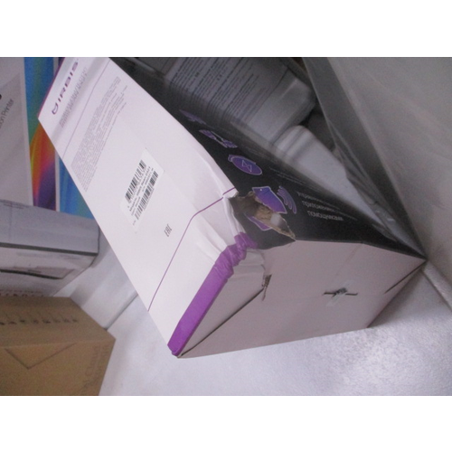 Irbis Робот-пылесос irbis bean 0321 2600 мач 28 вт белый Robot vacuum IRBIS Bean 0321 2600 mAh 28W white Incl charging stat power adapter remote AAA batt2 nozzle cloth for wet water tank dust collector brushes 2 fitler 4 cleaning brush 1429000₽