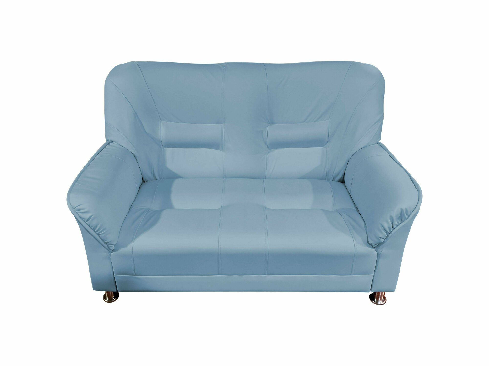 фото Диван двухместный Честер голубой