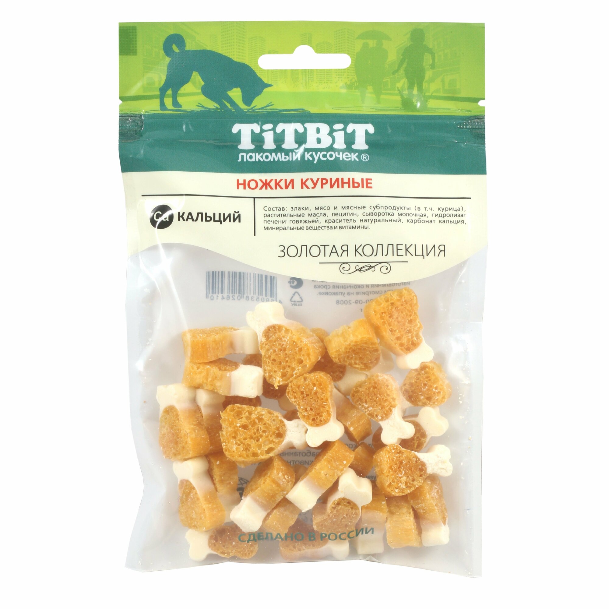 фото Лакомство для собак TiTBiT Ножки куриные 55г