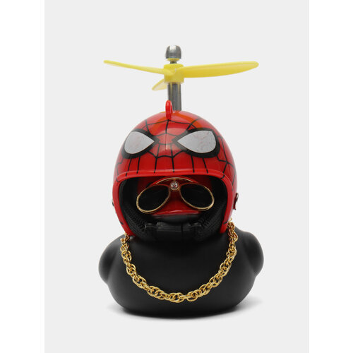 Игрушка утка в шлеме и очках с пропеллером в машину Цвет Оранжевый 799₽