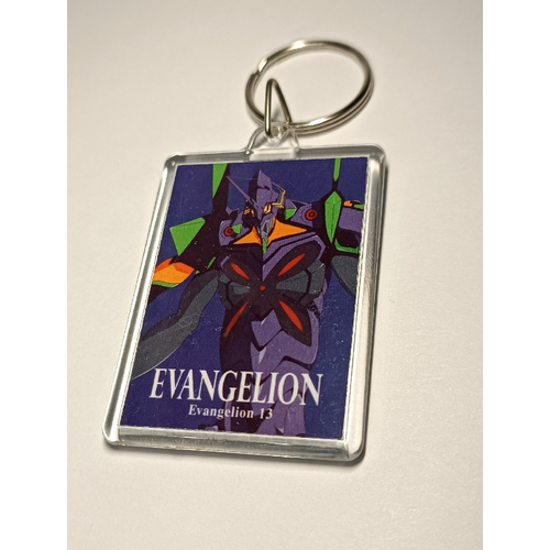 Брелок Брелок акриловый Evangelion, глянцевая фактура