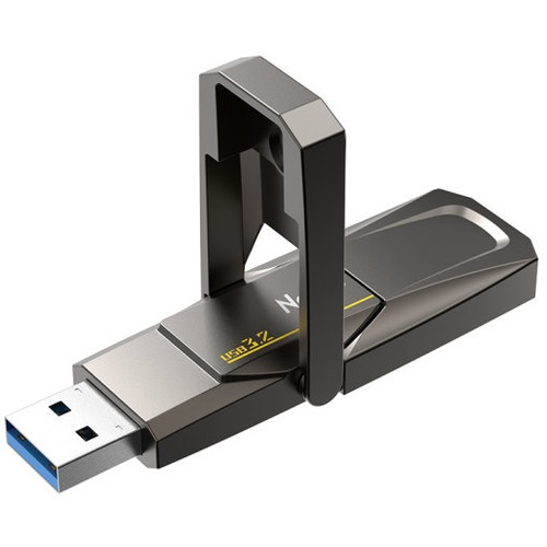 Носитель информации Netac US5 256GB USB3.2+TypeC Solid State Flash Drive, up to 550MB/500MB/s (NT03US5C-256G-32TA)