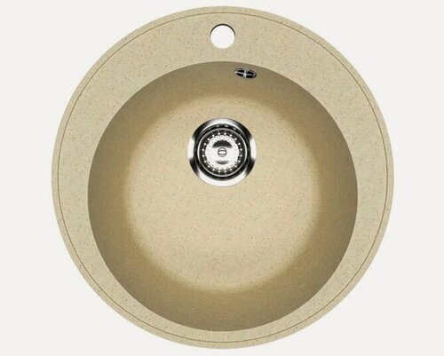 Изображение товара Мойка Suragran Standart ST-4700 BE (круглая D475мм) Слоновая кость