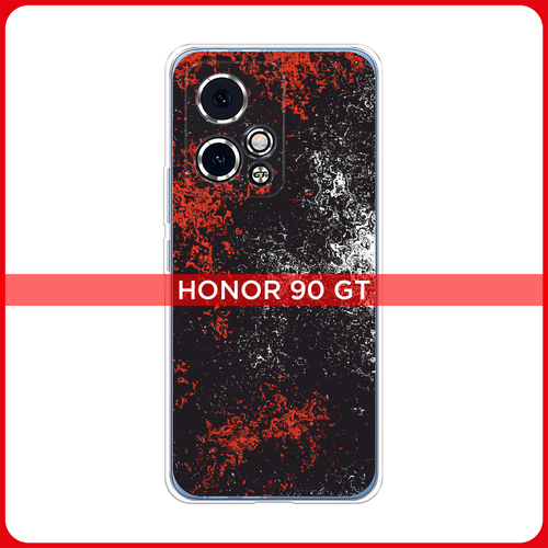 Силиконовый чехол на Honor 90 GT / Хонор 90 GT Монотипия силиконовый чехол цитрусовые на honor 90 gt хонор 90 gt