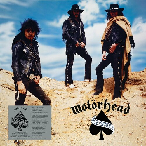 Виниловая пластинка Motorhead Ace Of Spades 40th Anniversary 3 LP 8600₽