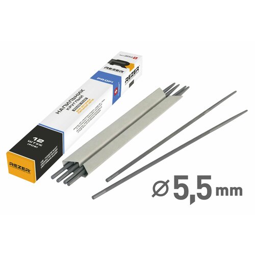 Напильник для заточки цепи Rezer PROFI 5.5 (6шт) Швейцария