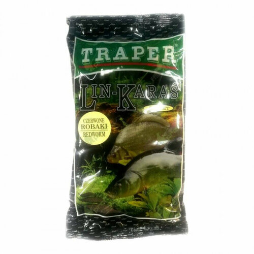 фото Прикормка traper секрет линь-карась красн. червь 1кг 503885