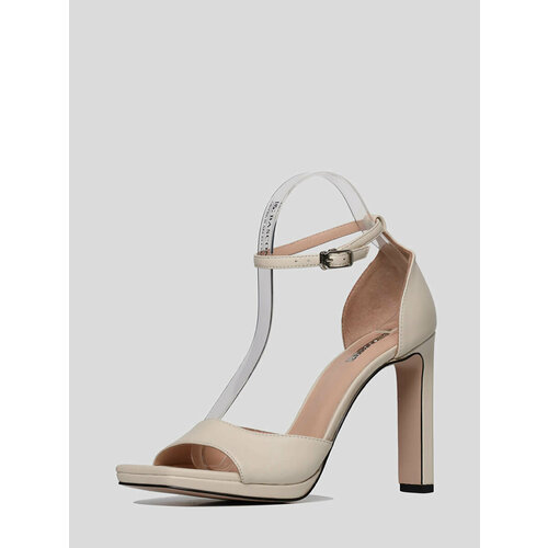 фото Босоножки basconi, размер 37, бежевый